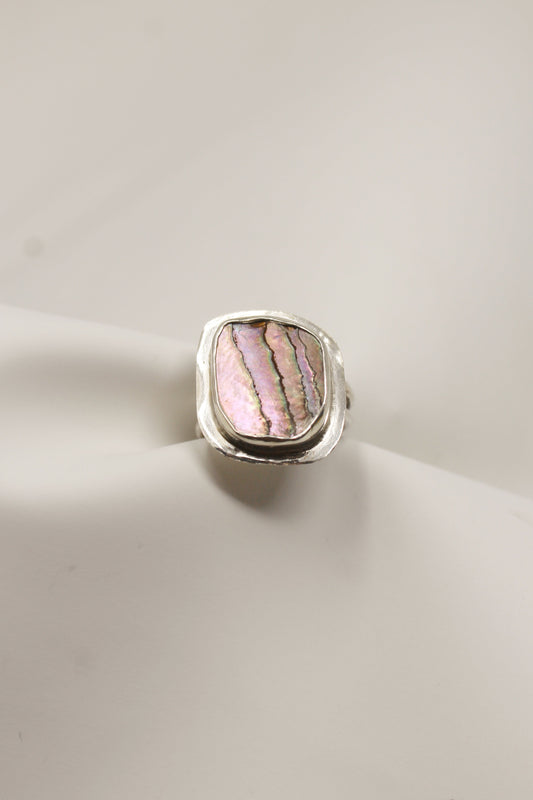 Abalone Ring - Size 8.5