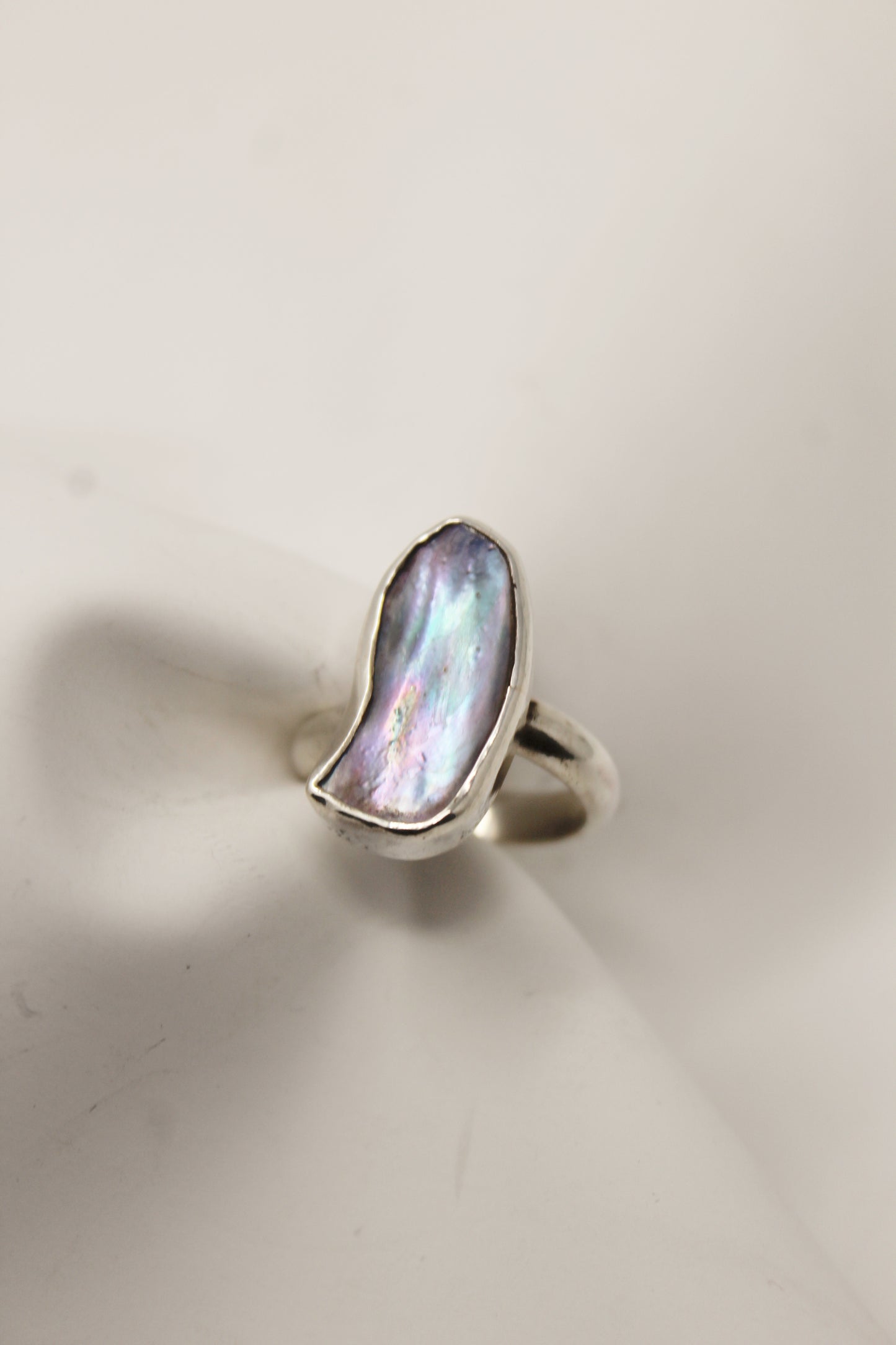 Abalone Ring - Size 8
