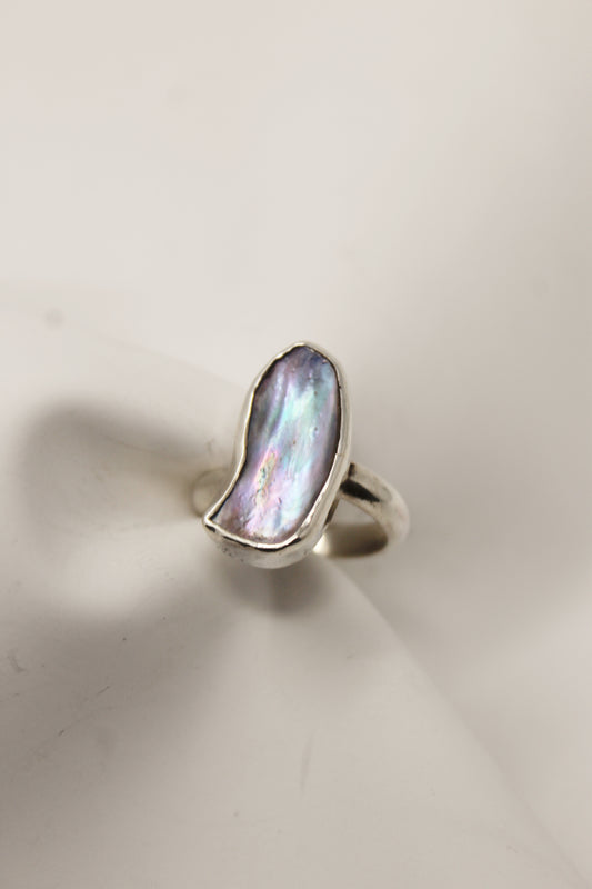 Abalone Ring - Size 8