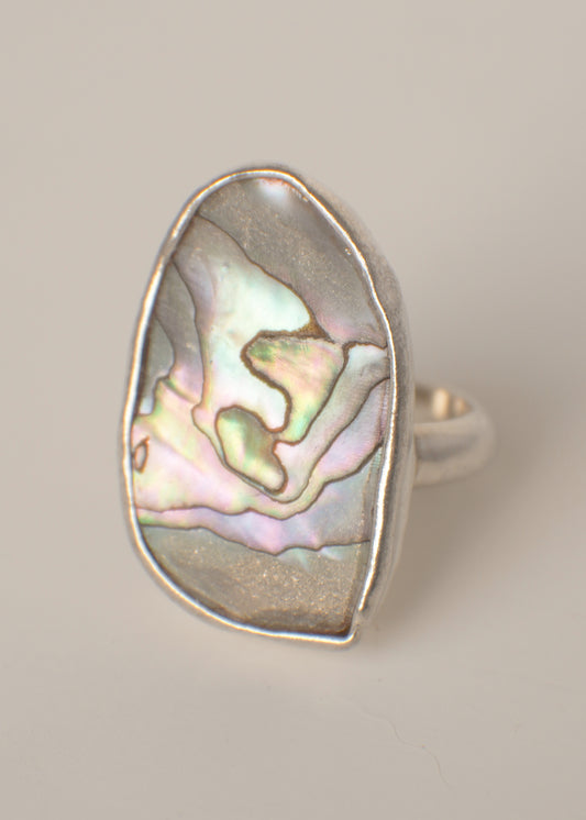 Abalone ring 8