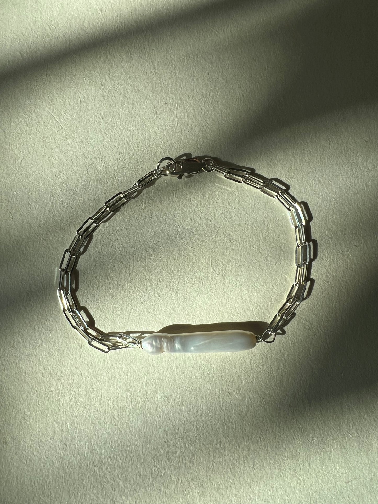 Biwa pearl necklace