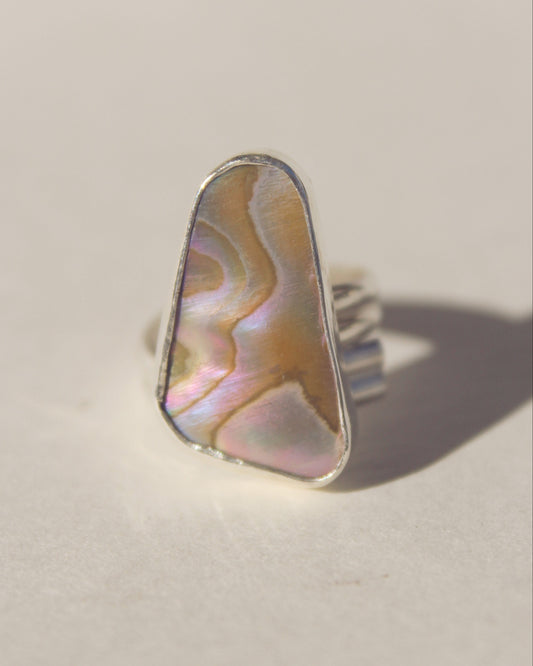 Abalone Ring - adjustable