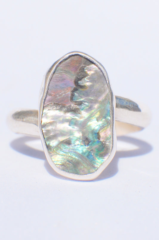 Abalone Ring 10