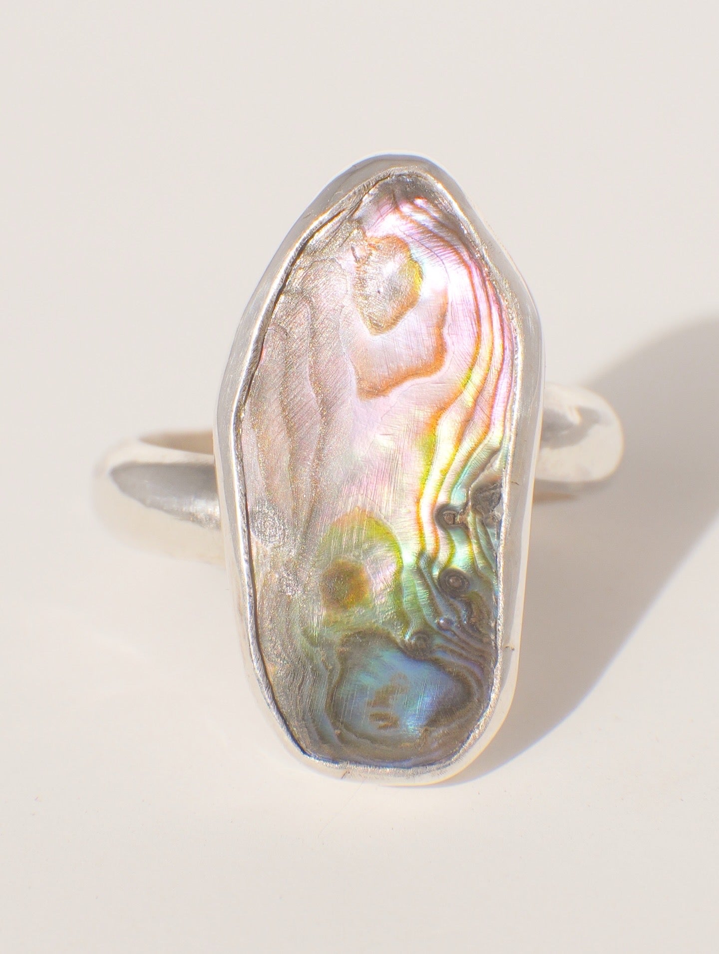 Abalone ring 6.5