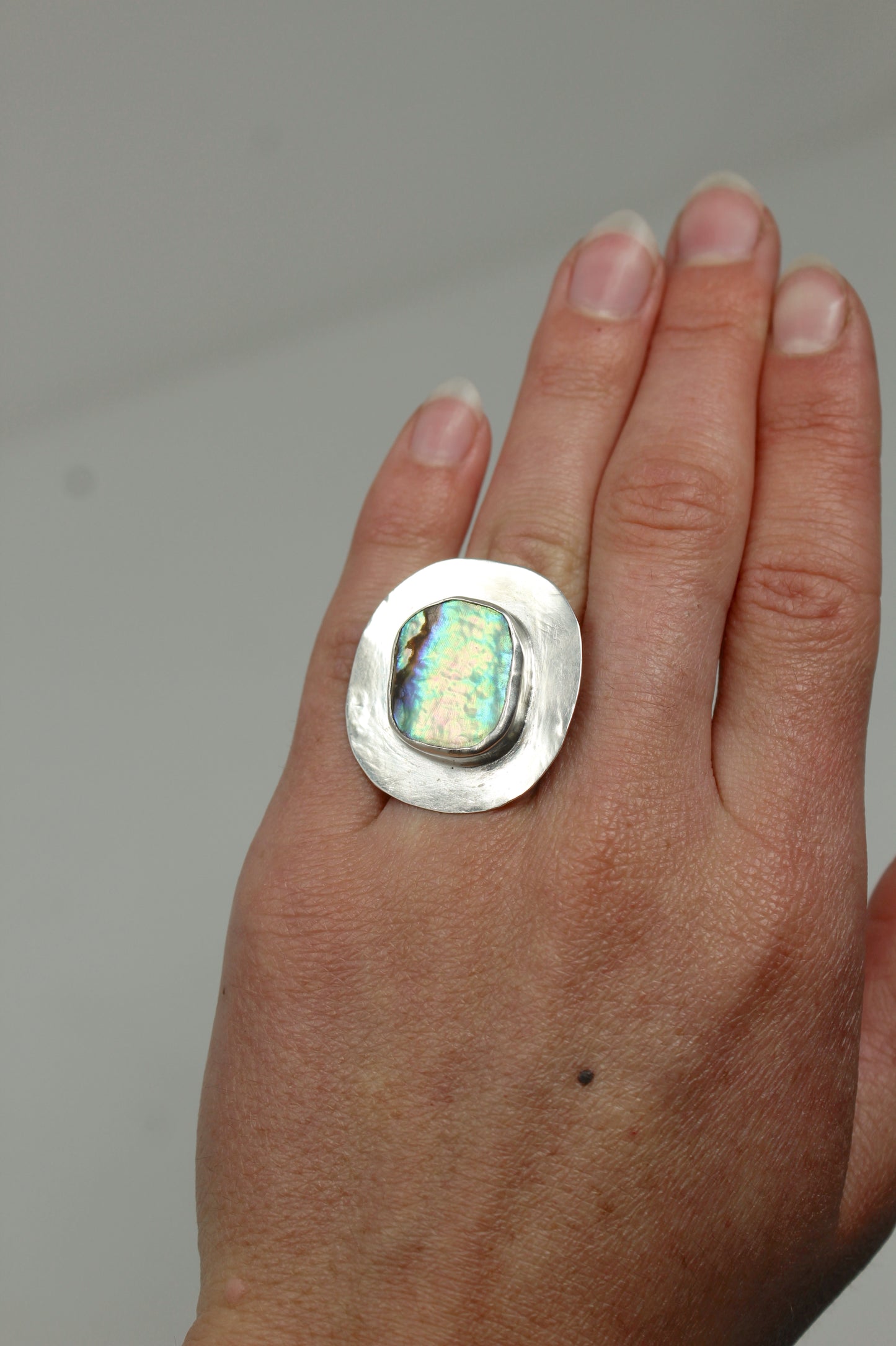 Abalone Ring - Size 6.5