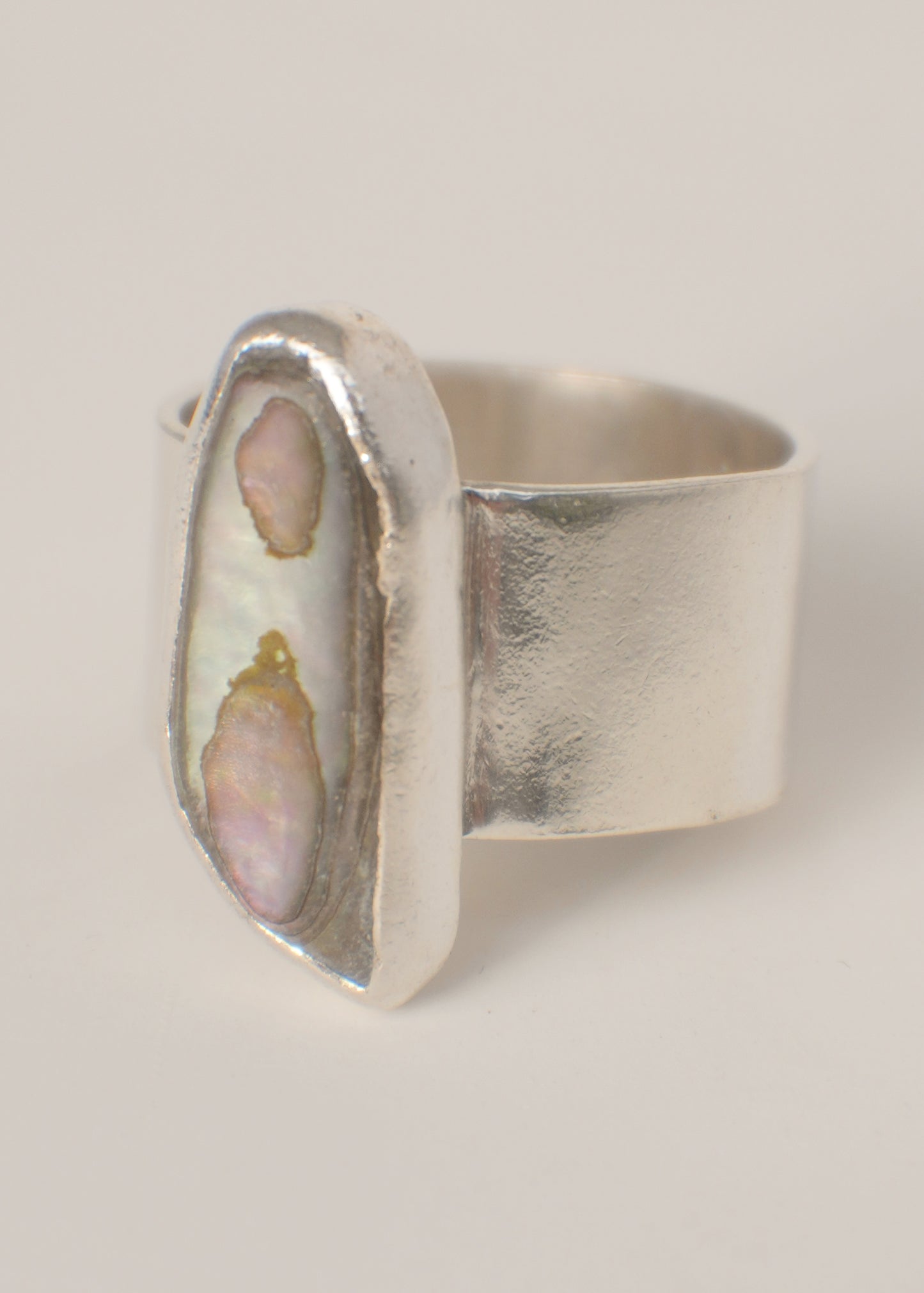 Abalone ring 8.5
