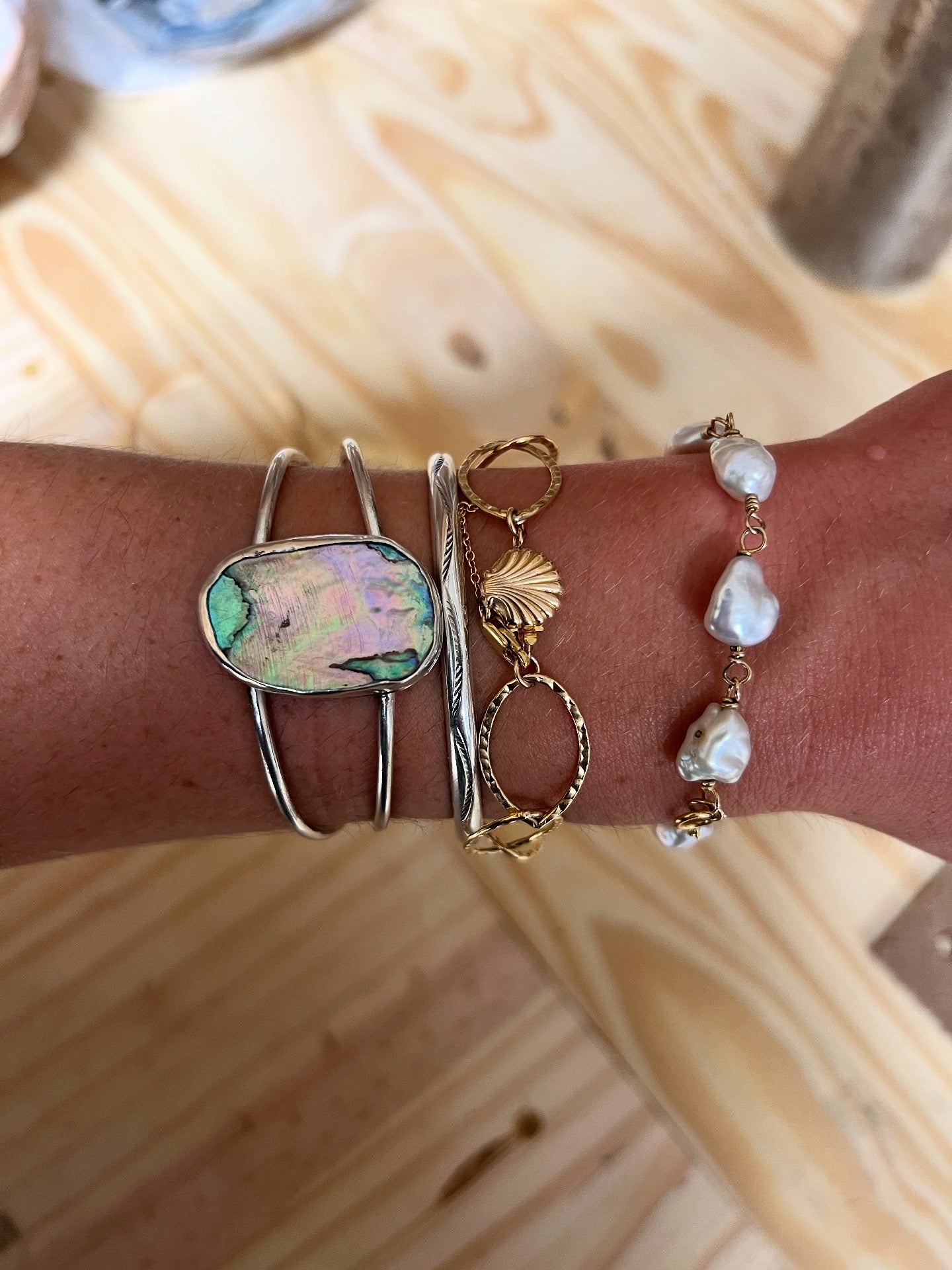 Rosarito Pearl Bracelet