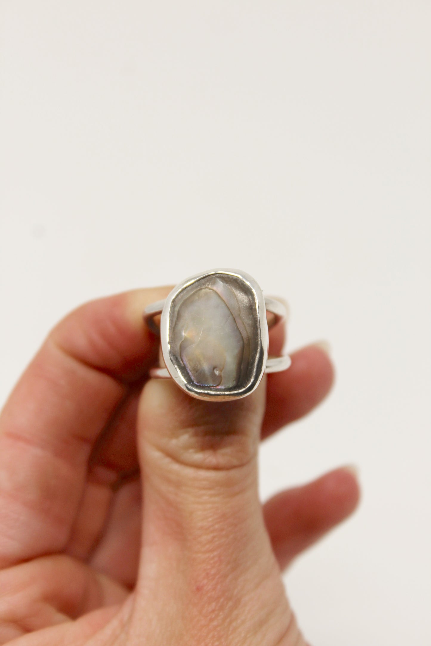 Abalone Ring - Size 8