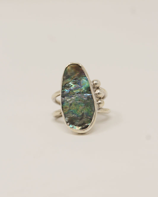 Abalone Ring - Size 8