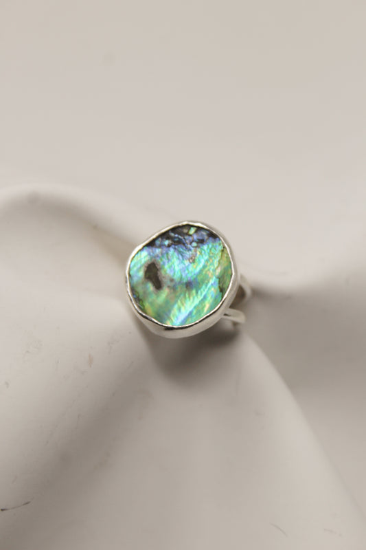 Abalone Ring - Size 6