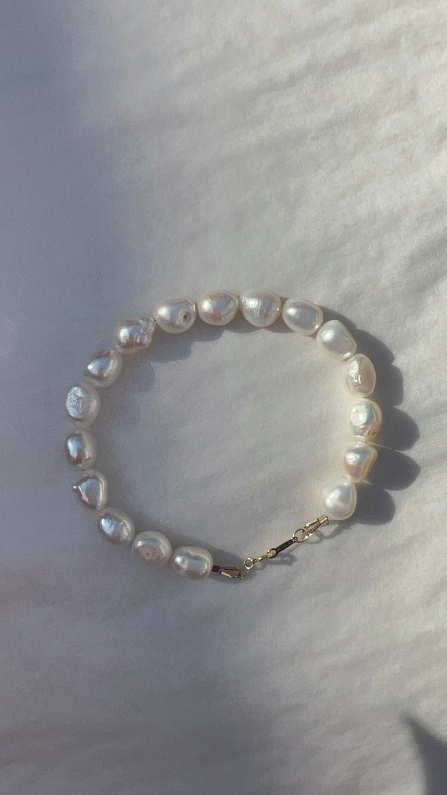 Chunky Pearl Bracelet