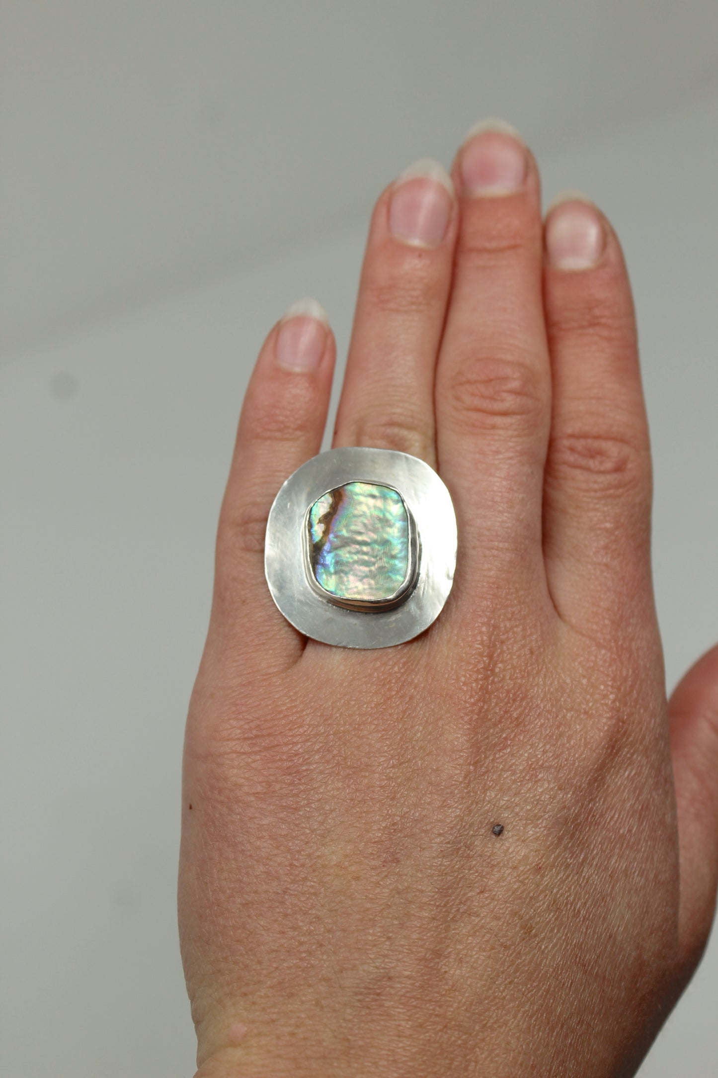 Abalone Ring - Size 6.5