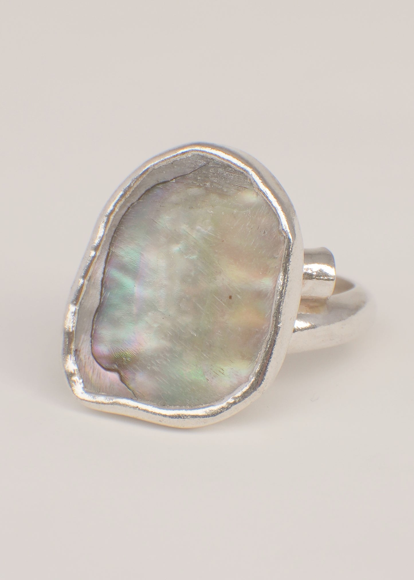 Abalone ring 6