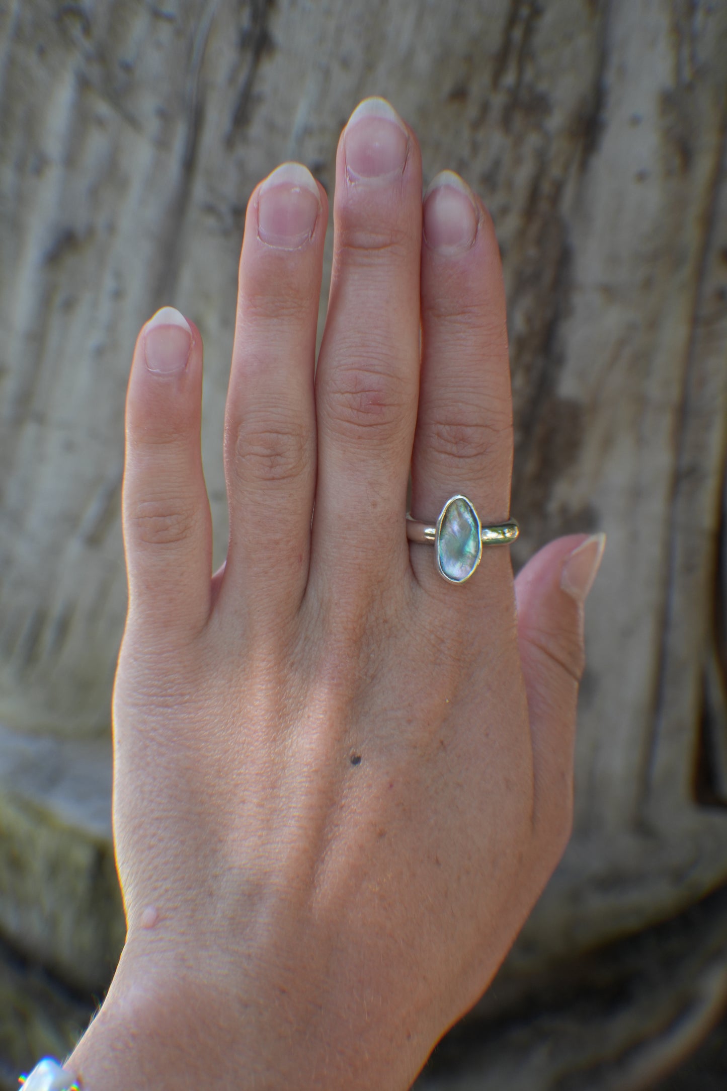 Abalone Ring 7.5