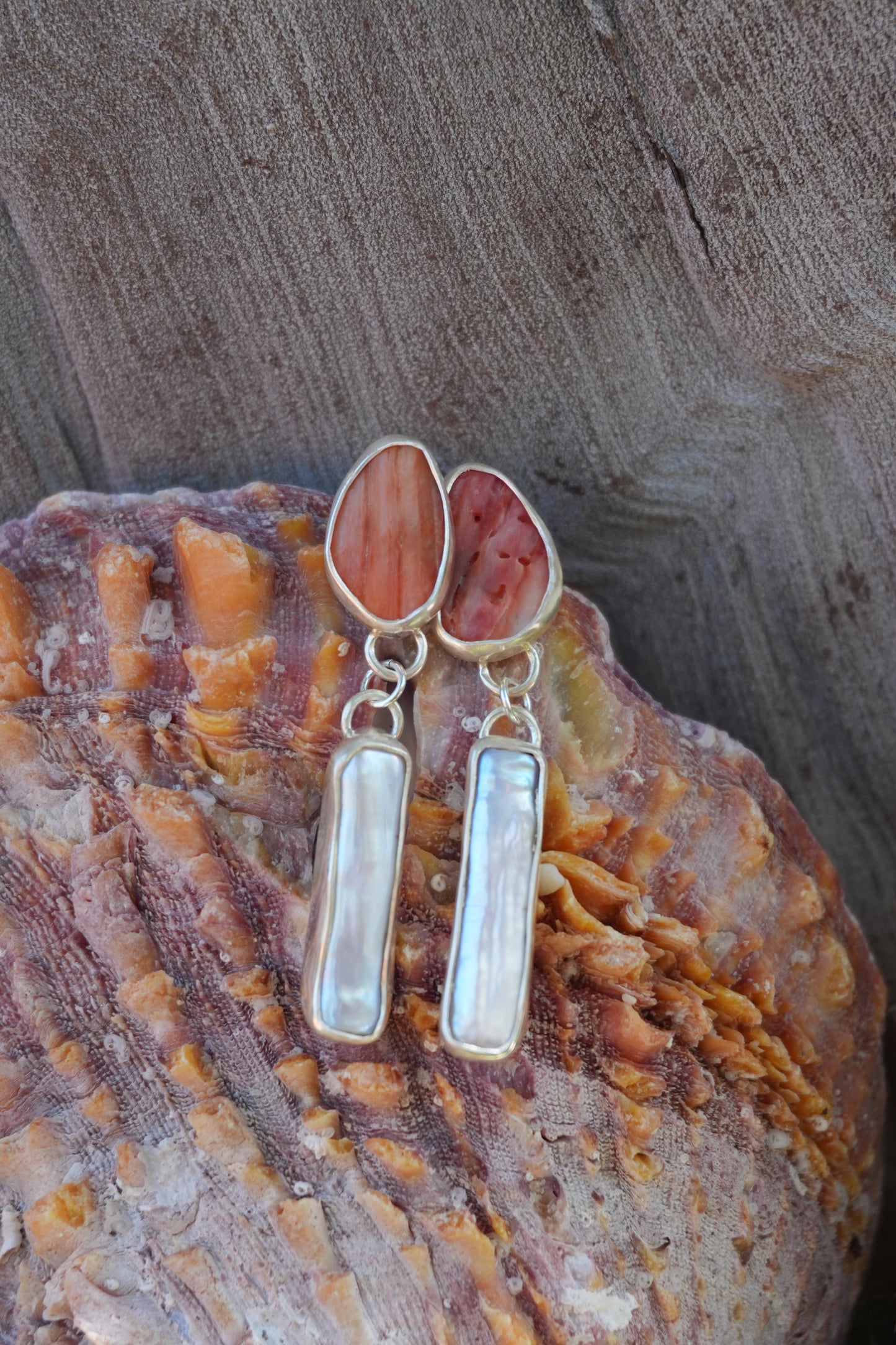 Spiny Oyster Bahia Earrings