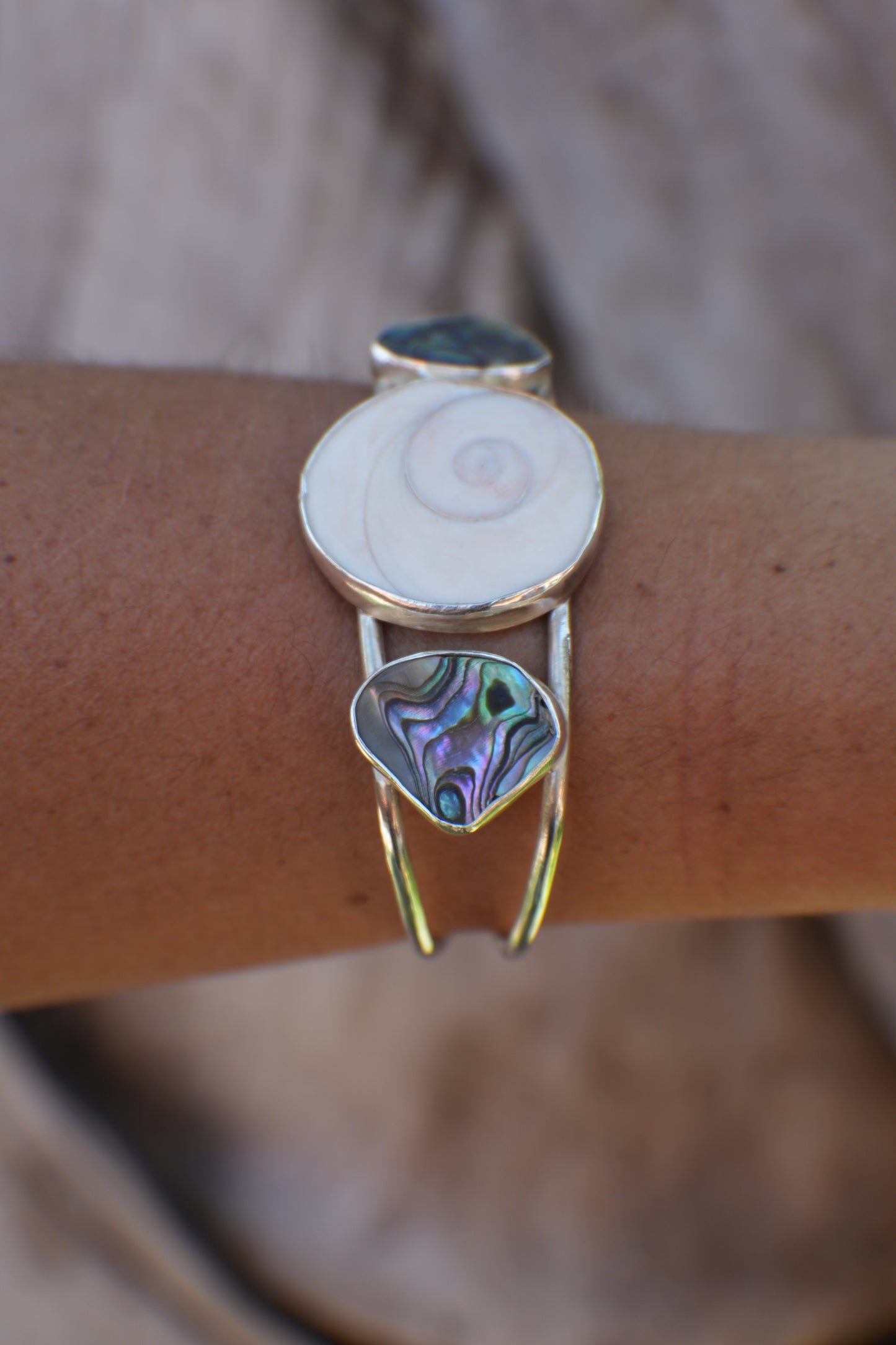 Operculum and Abalone Cuff