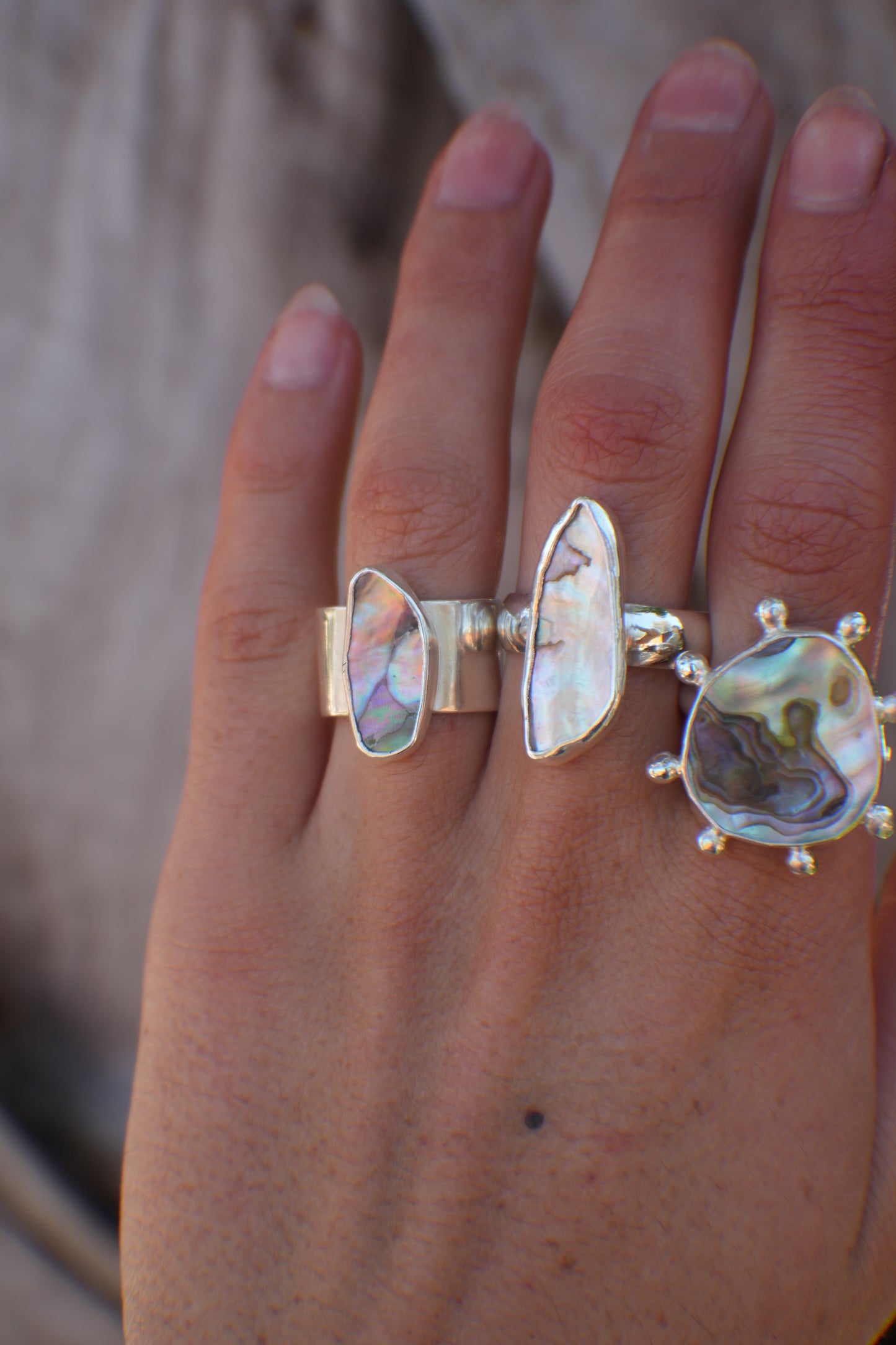 Abalone Ring 5.5