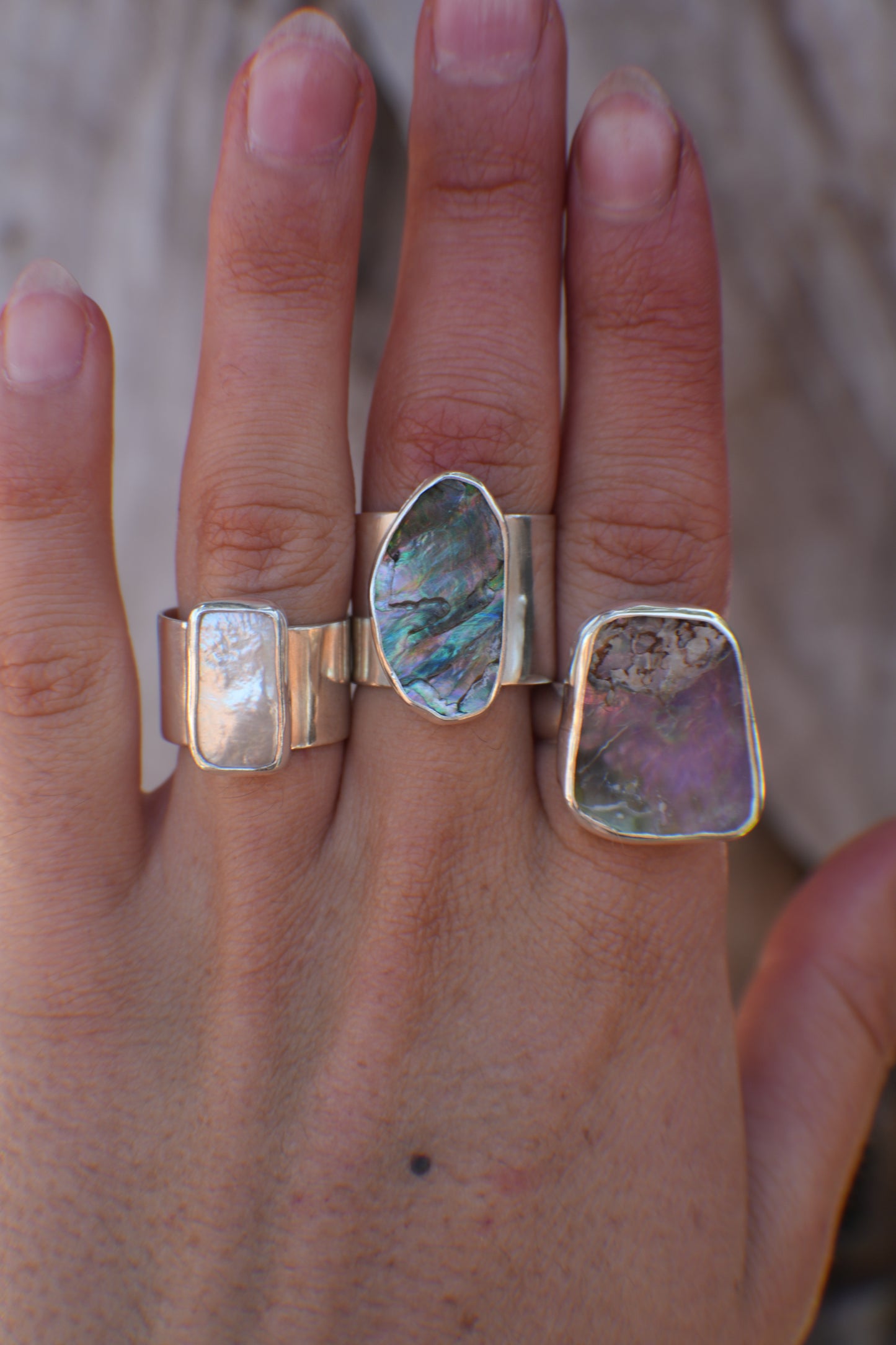 Abalone Ring 6