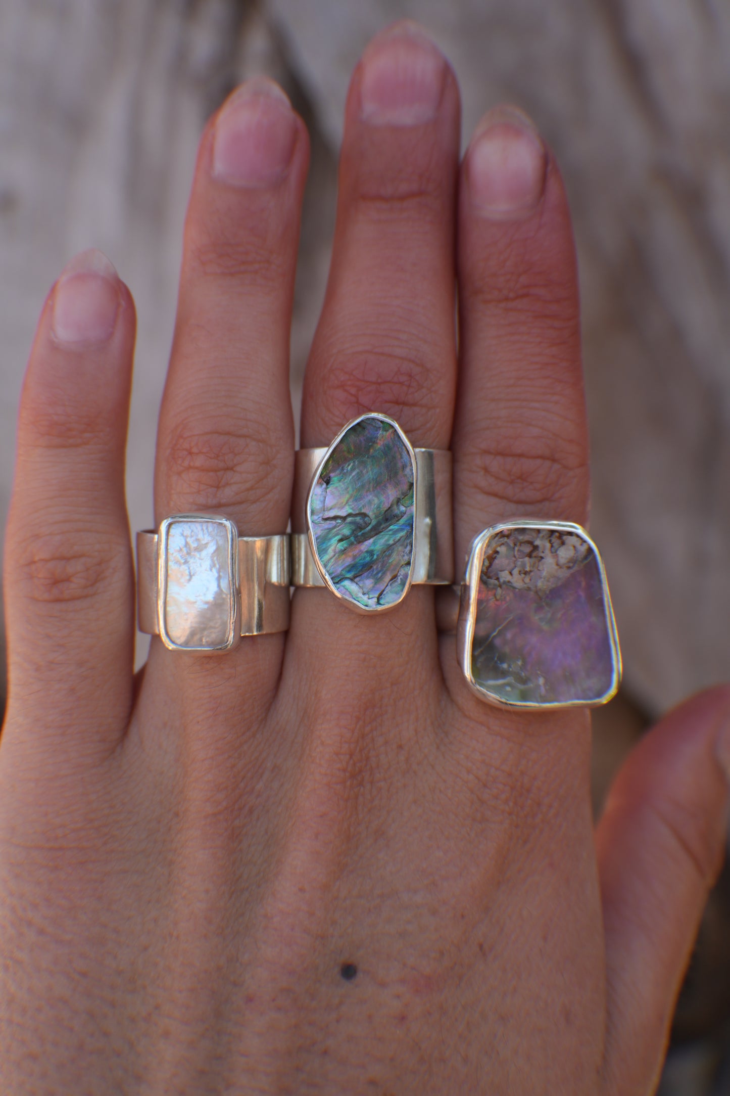 Abalone Ring 6