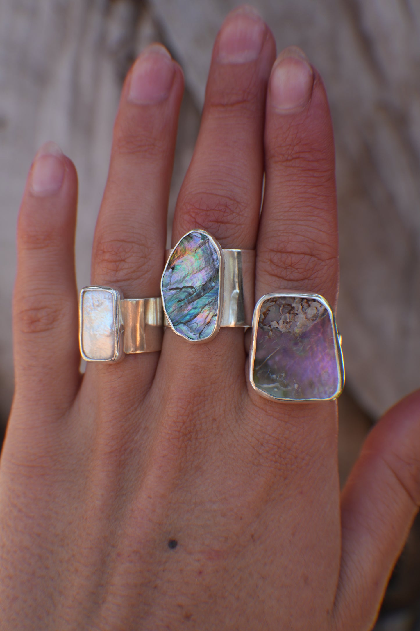 Abalone Ring 6