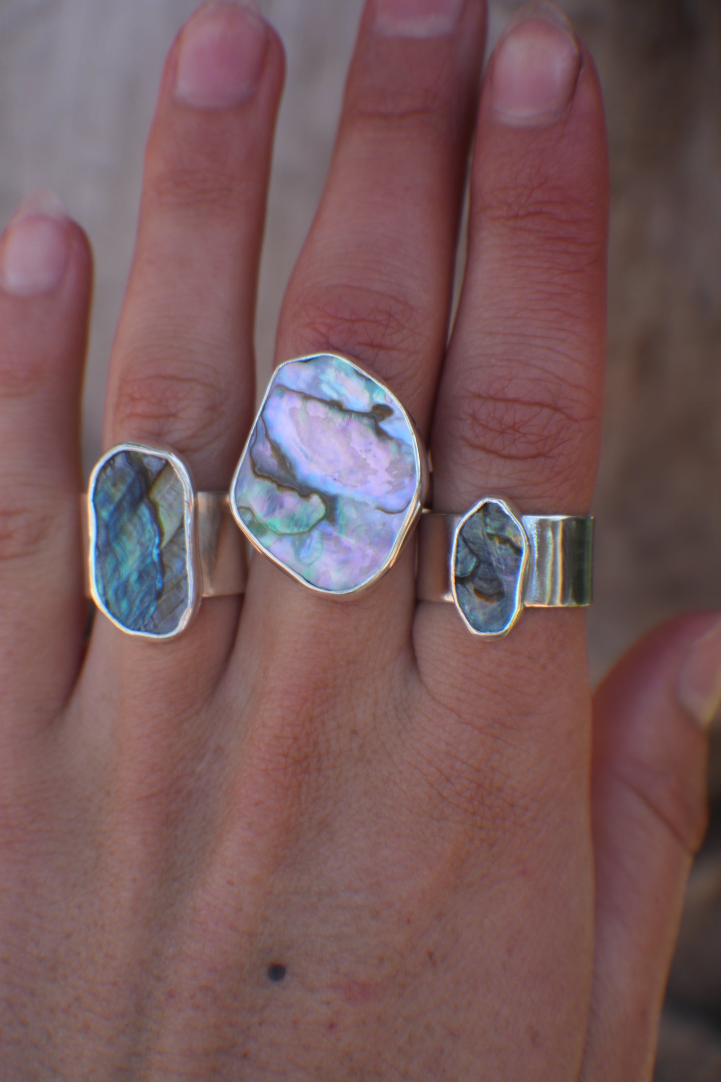 Abalone Ring 5