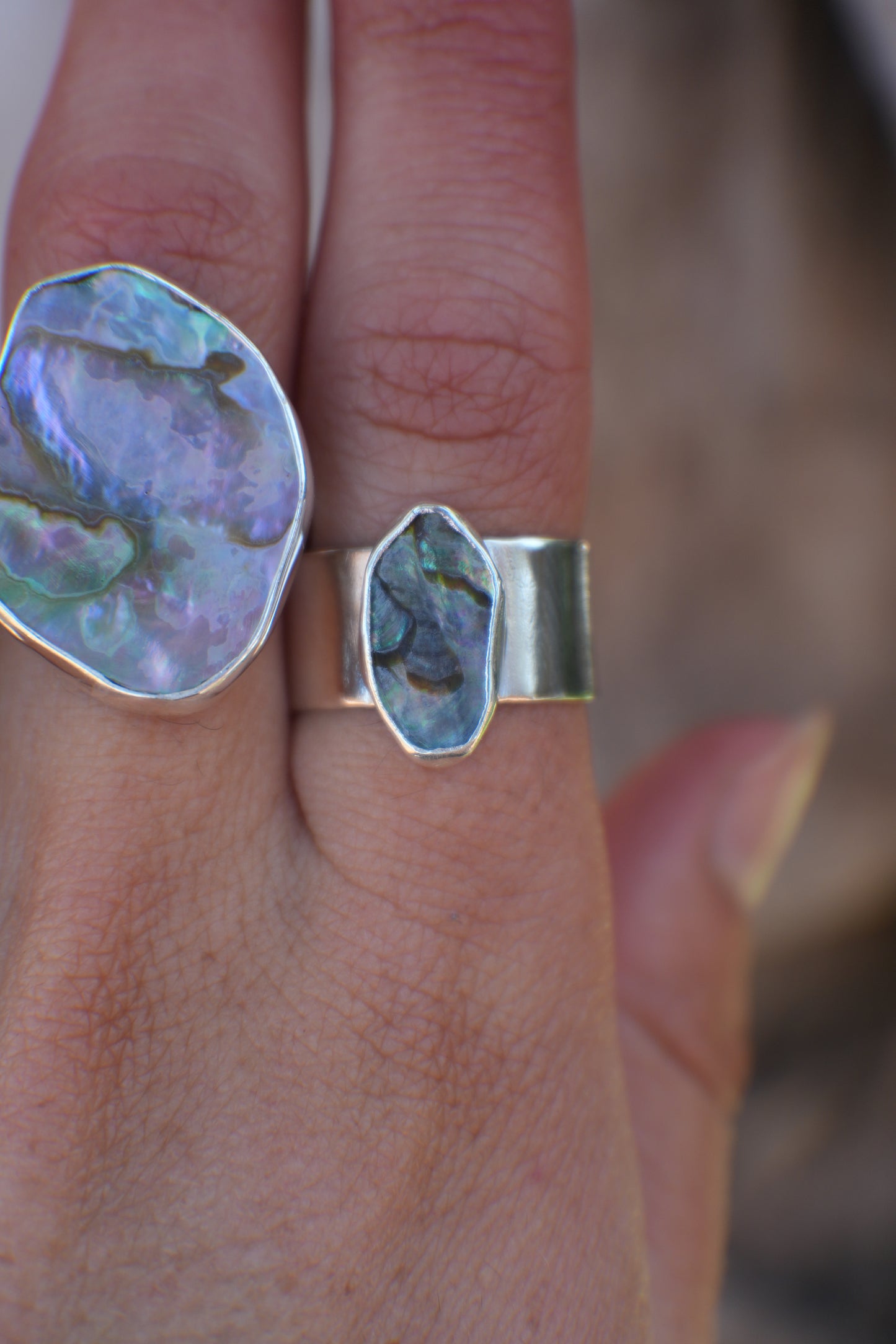 Abalone Ring 6.5