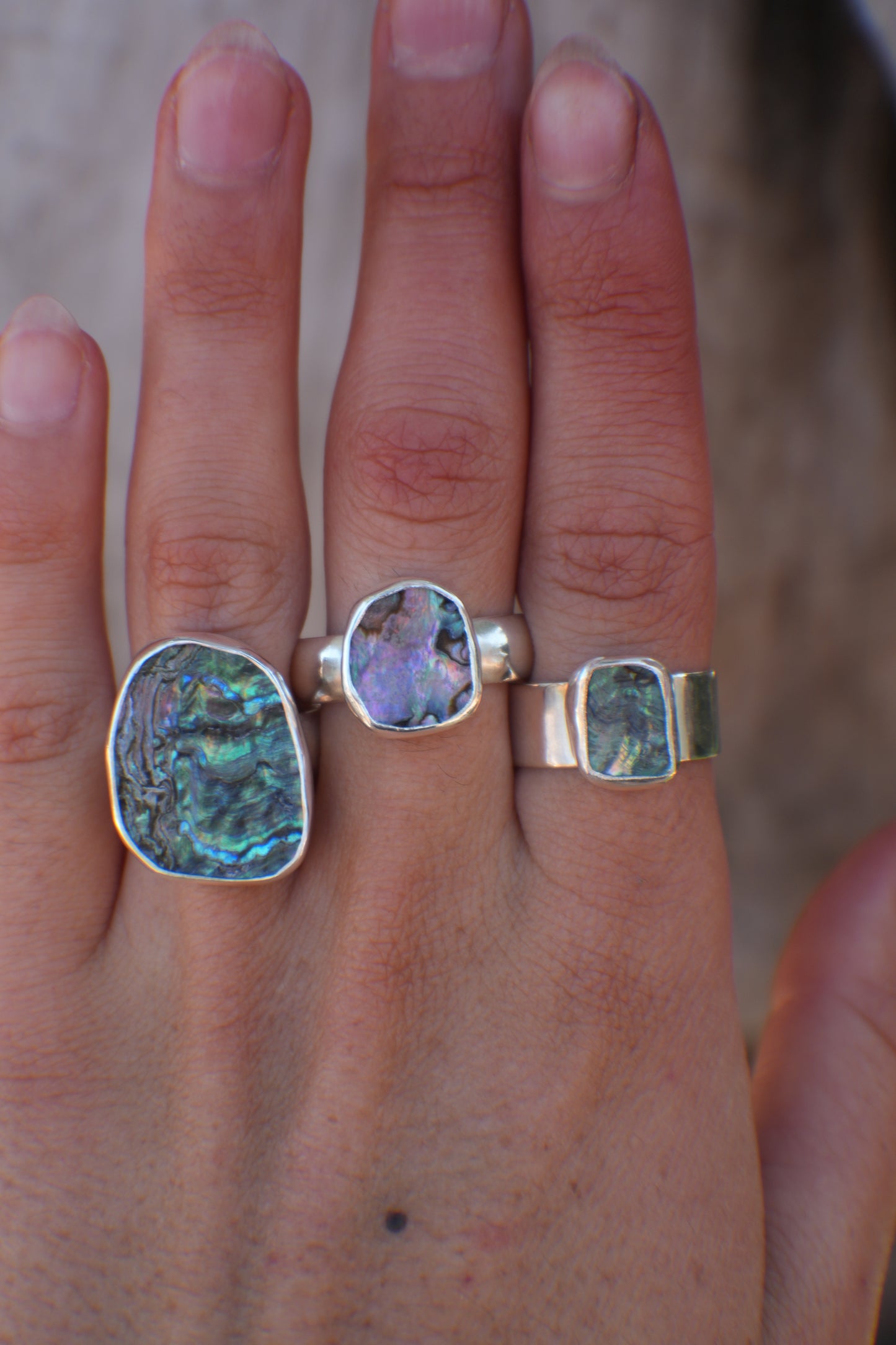 Abalone Ring 6