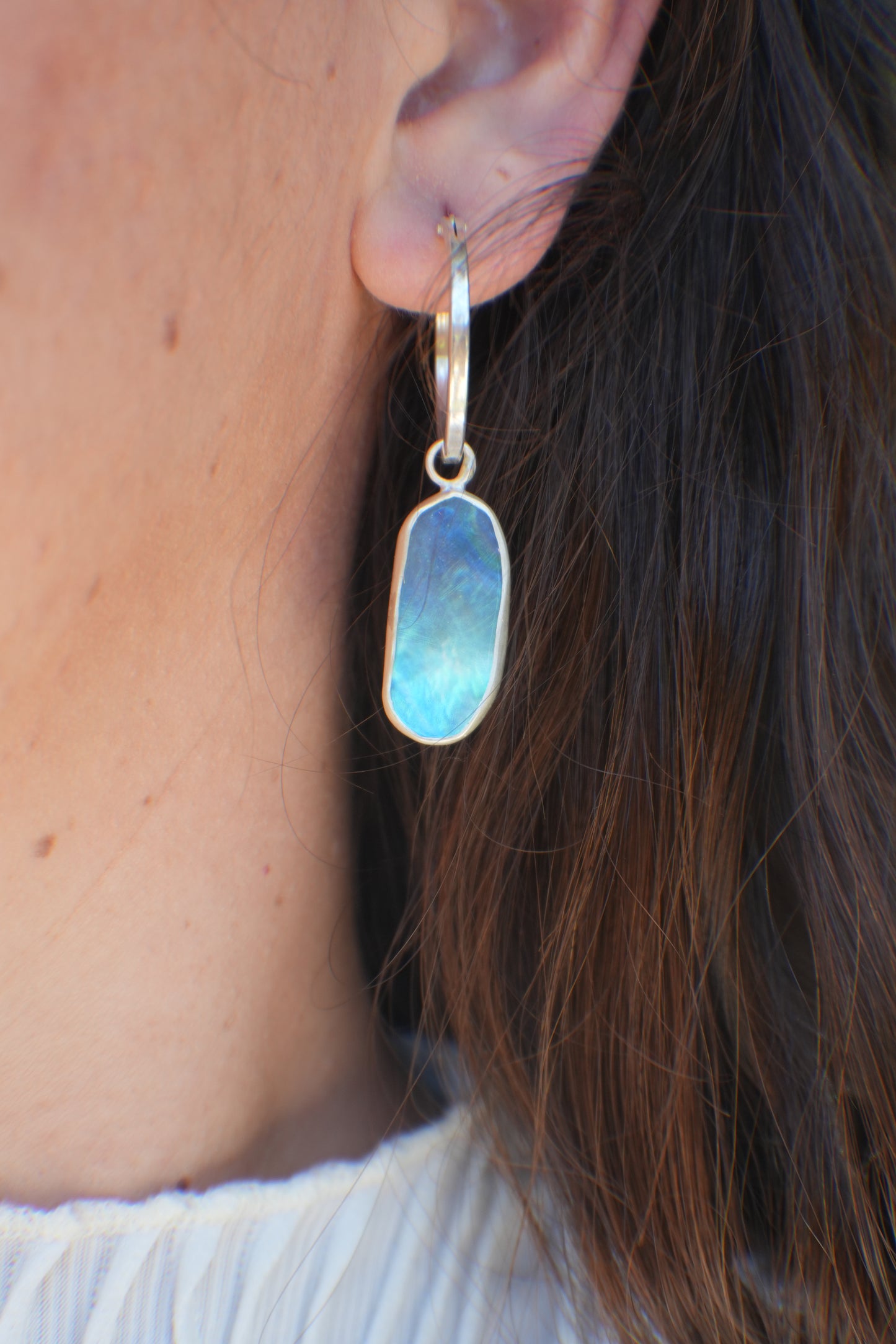 Reversible Abalone Hoops