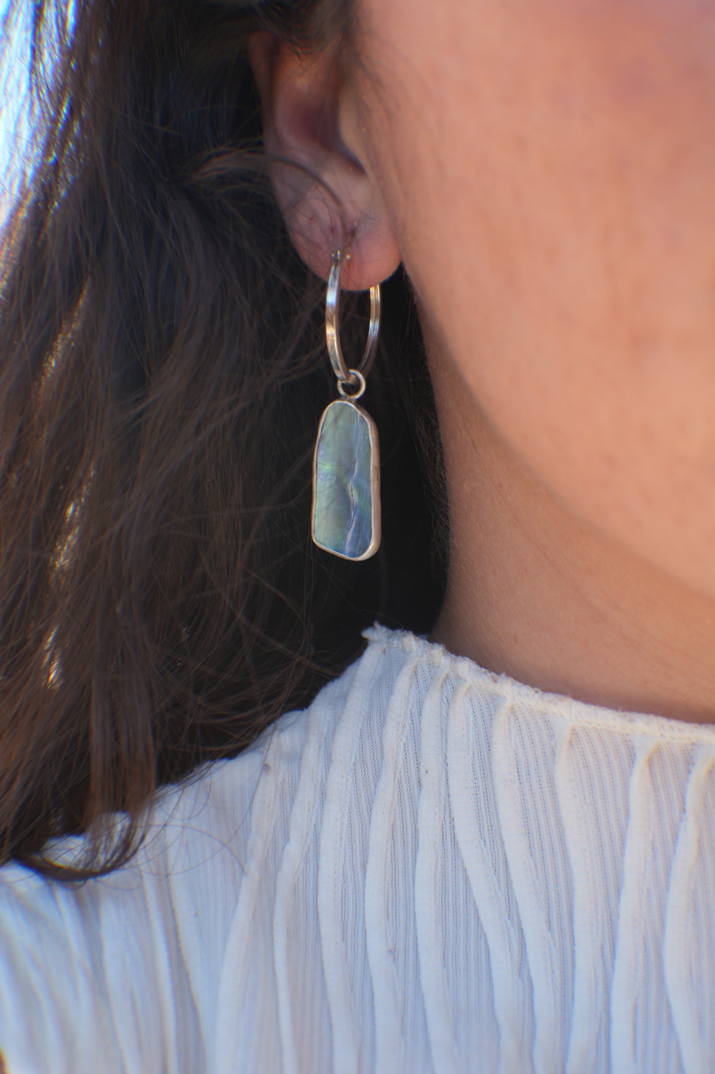 Reversible Abalone Hoops
