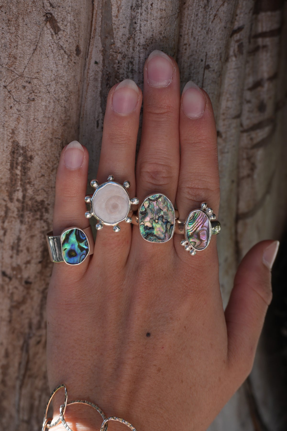 Embellished Ring Size 7 (rare)