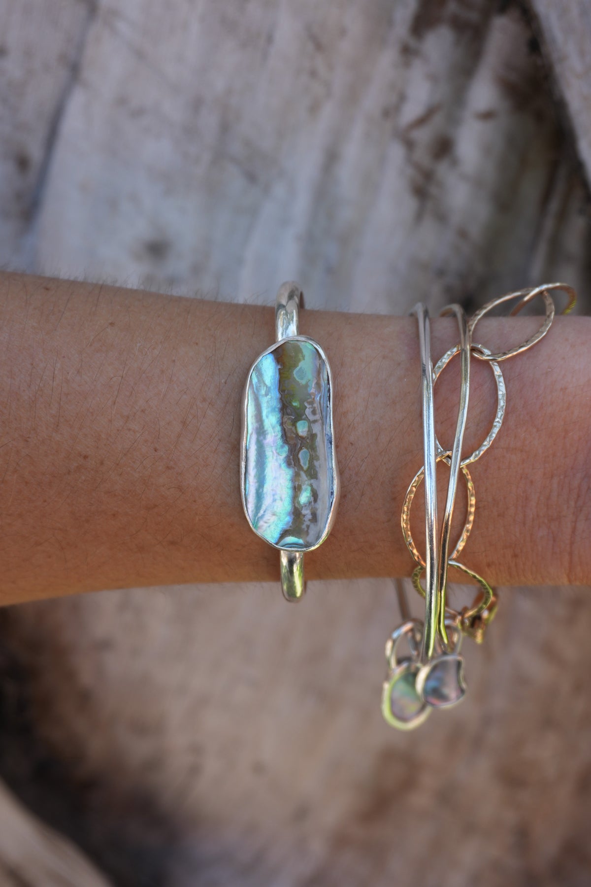 Abalone Cuff