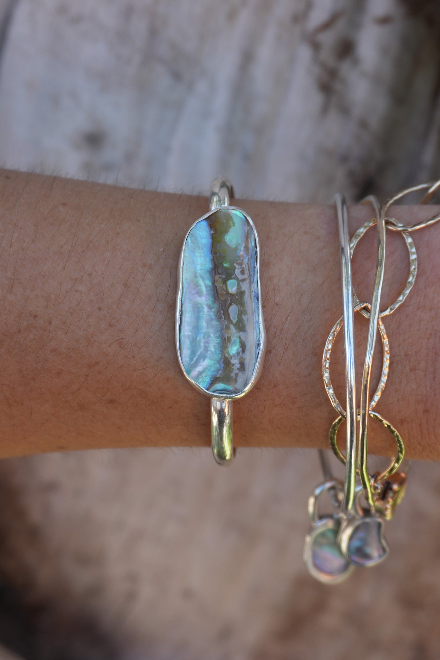 Abalone Cuff