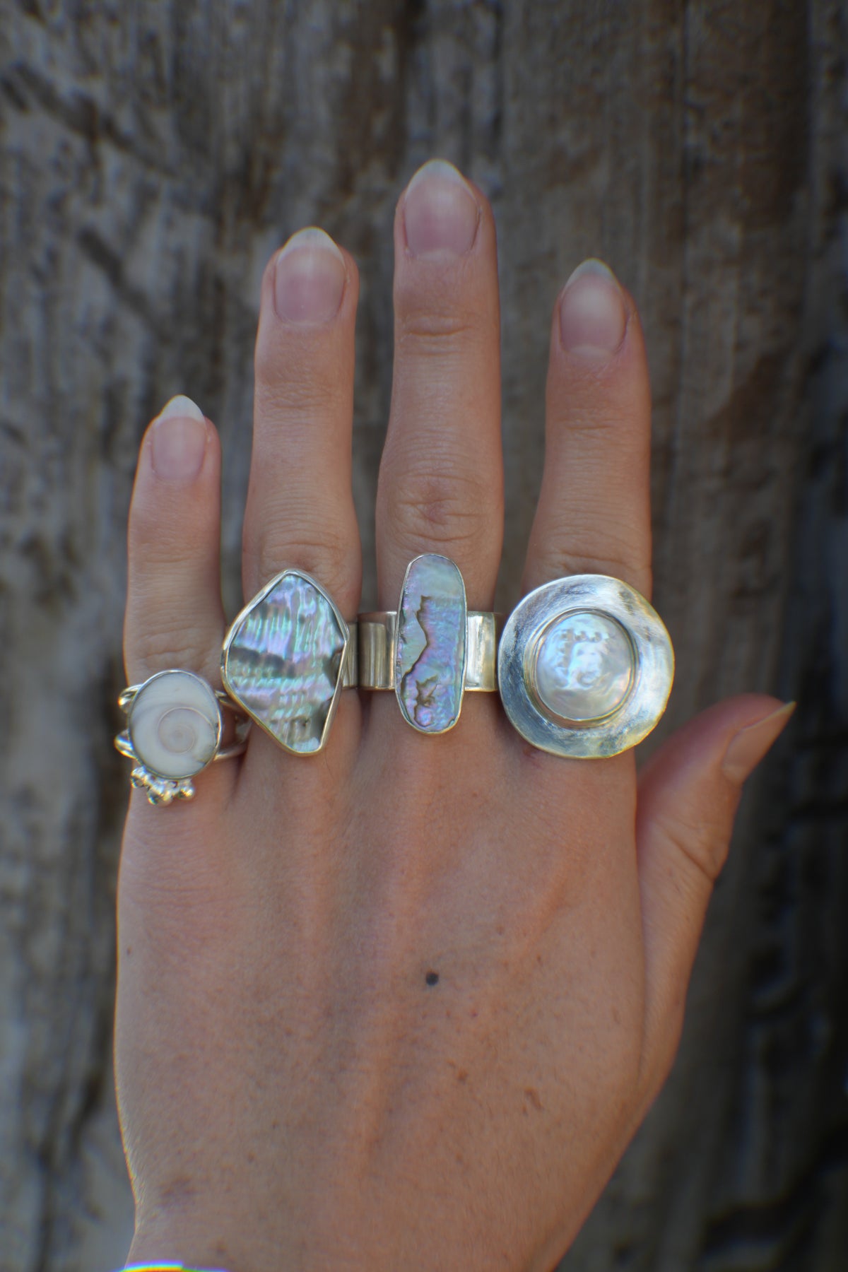 Halo Pearl Ring 5.5