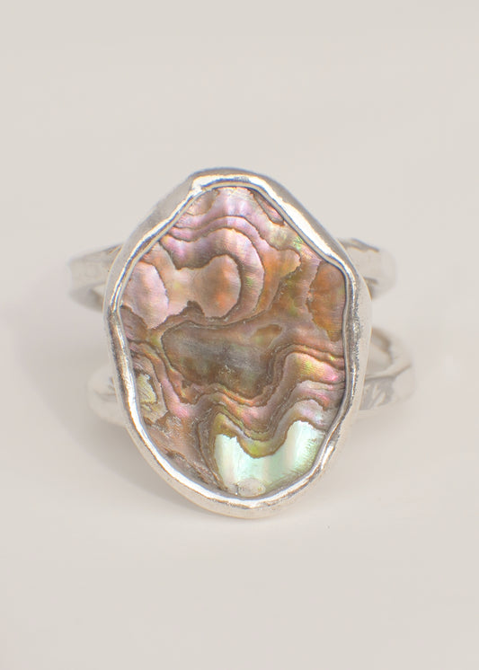 Abalone ring 5