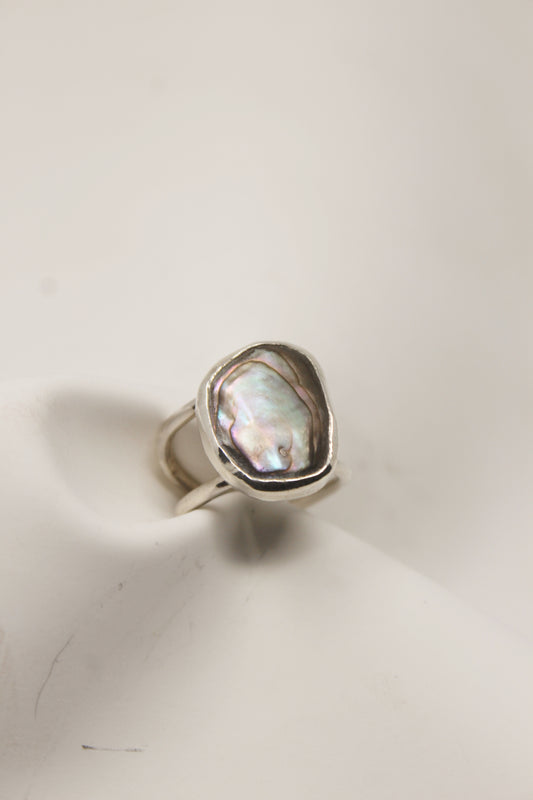Abalone Ring - Size 8