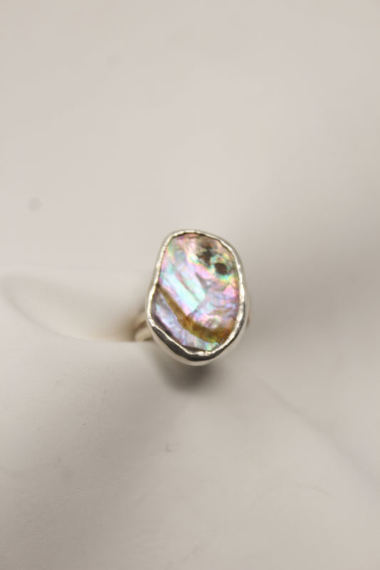 Abalone Ring - adjustable