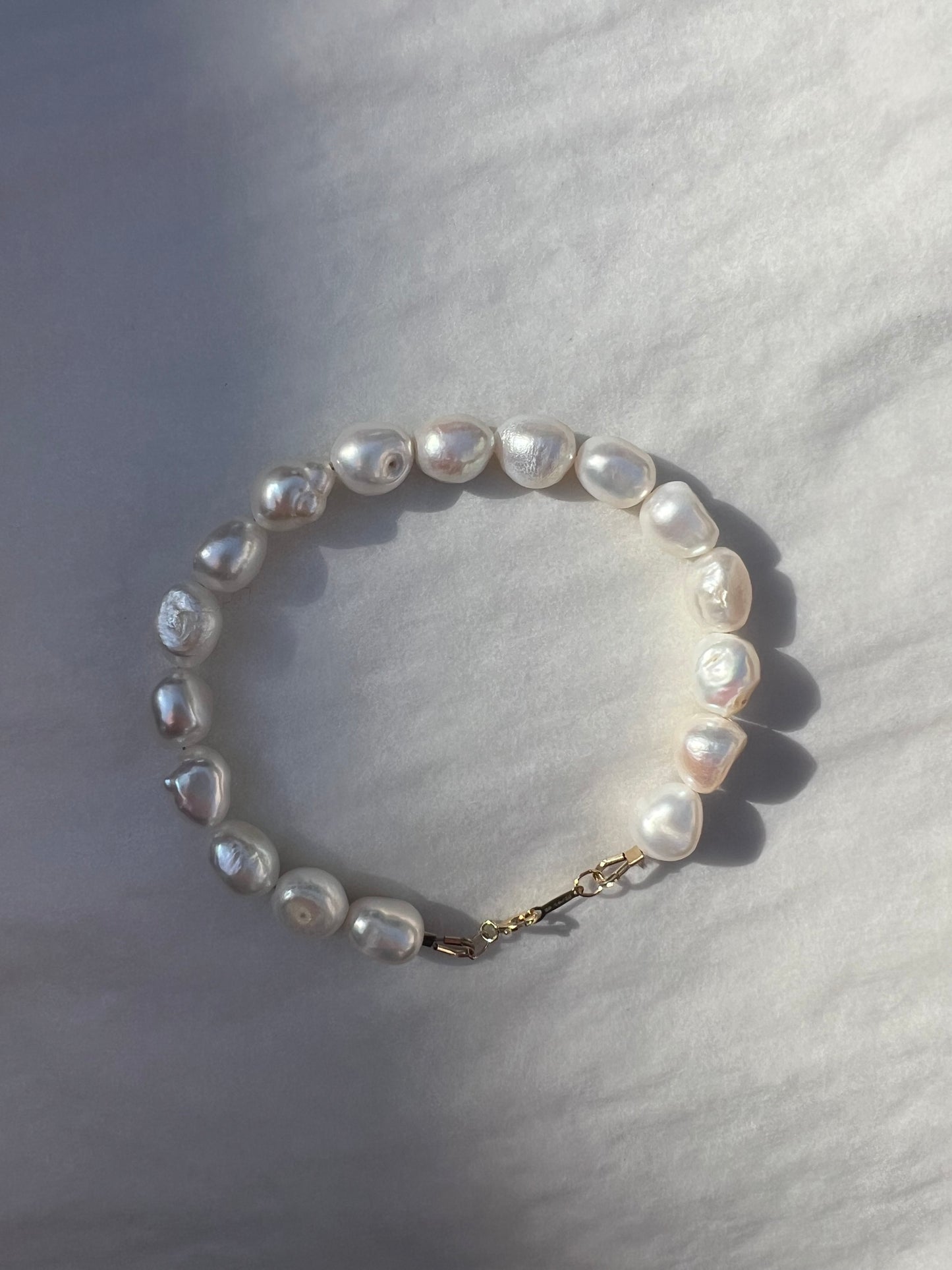 Chunky Pearl Bracelet