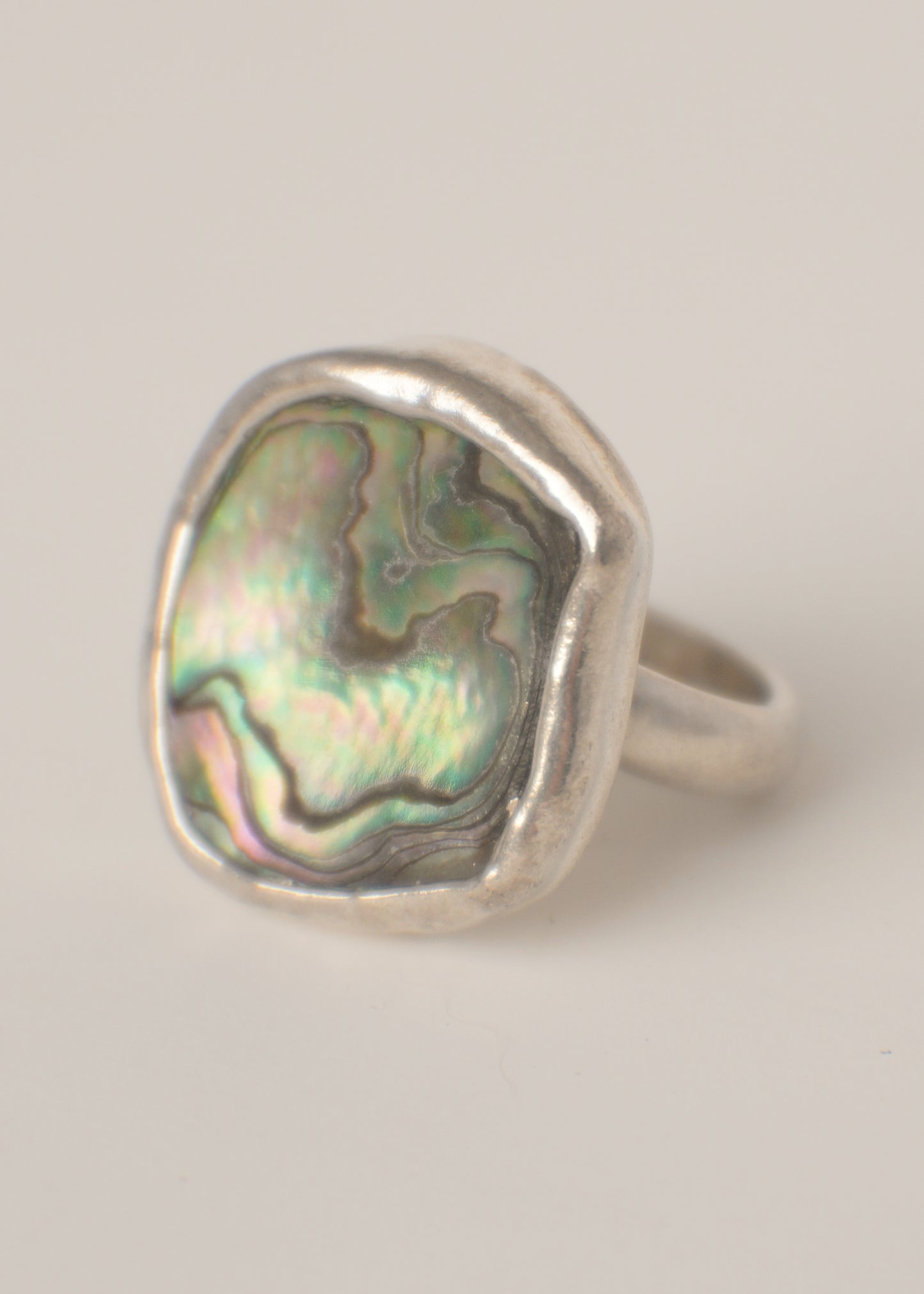 Abalone ring 5