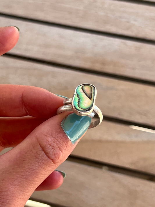 Abalone Ring Size 6-9