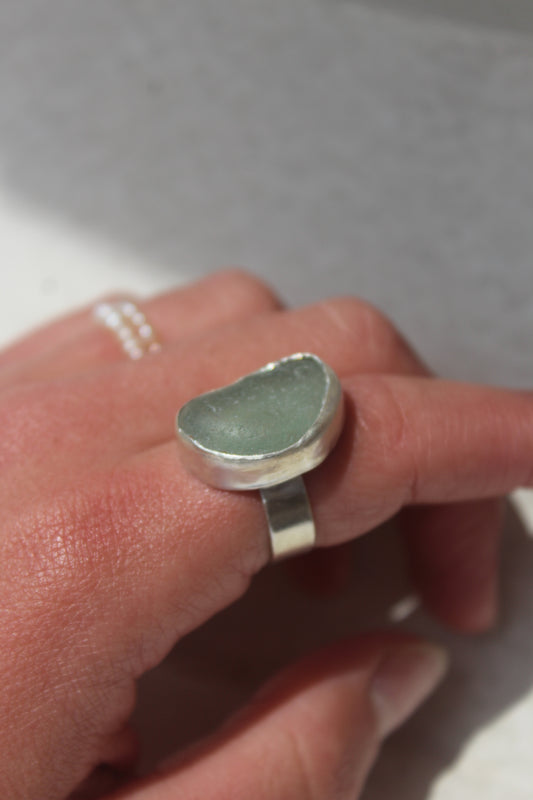 Sea Glass Ring 4