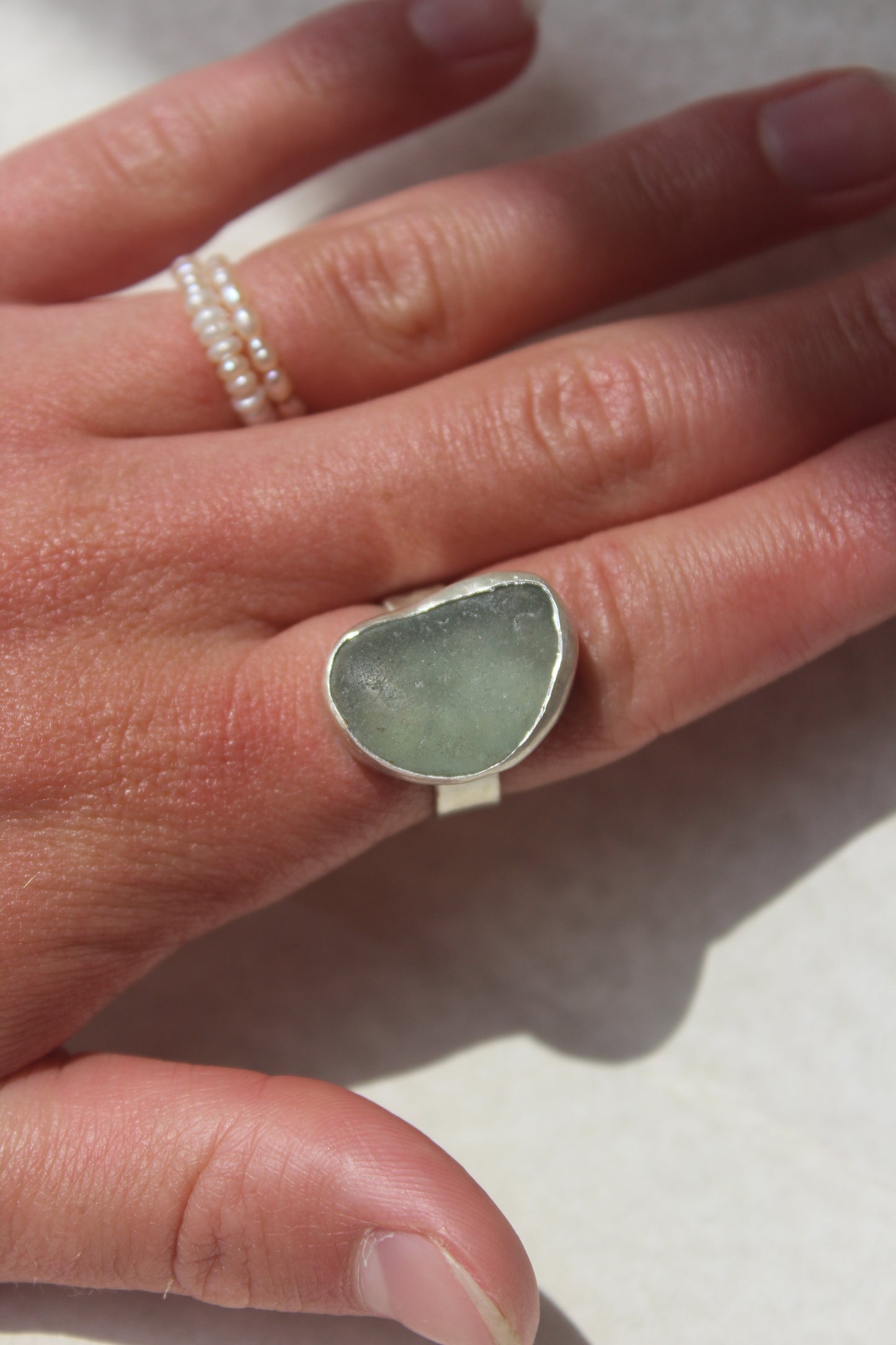 Sea Glass Ring 4