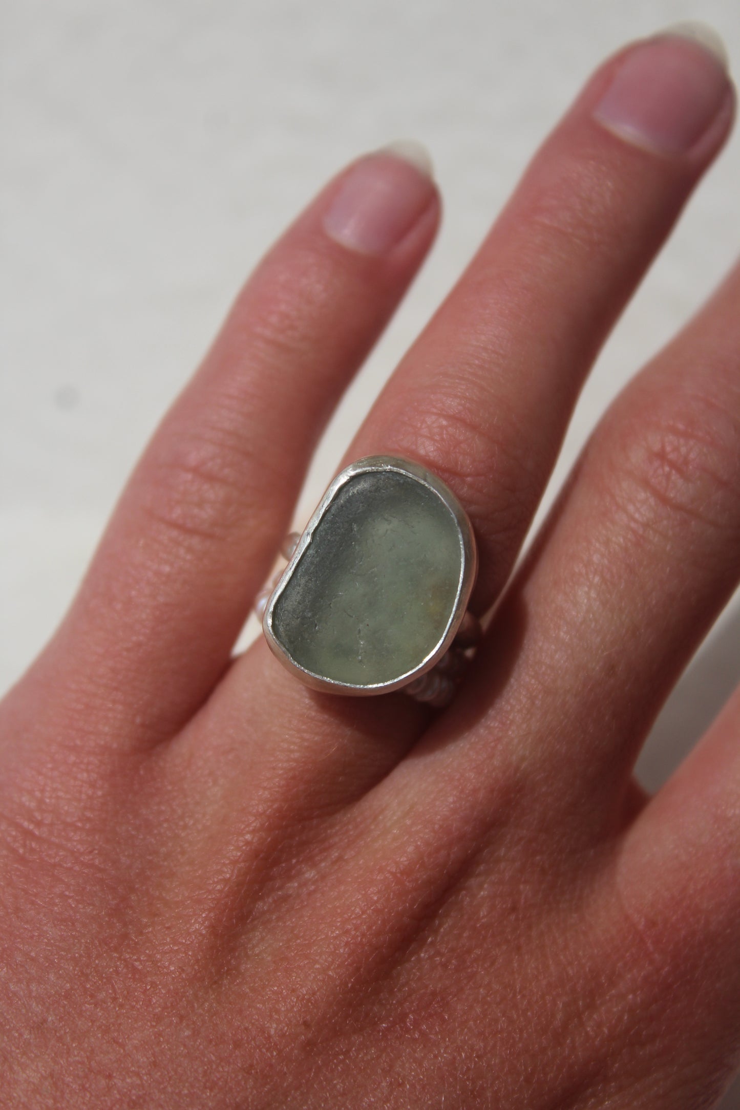 Sea Glass Ring 7