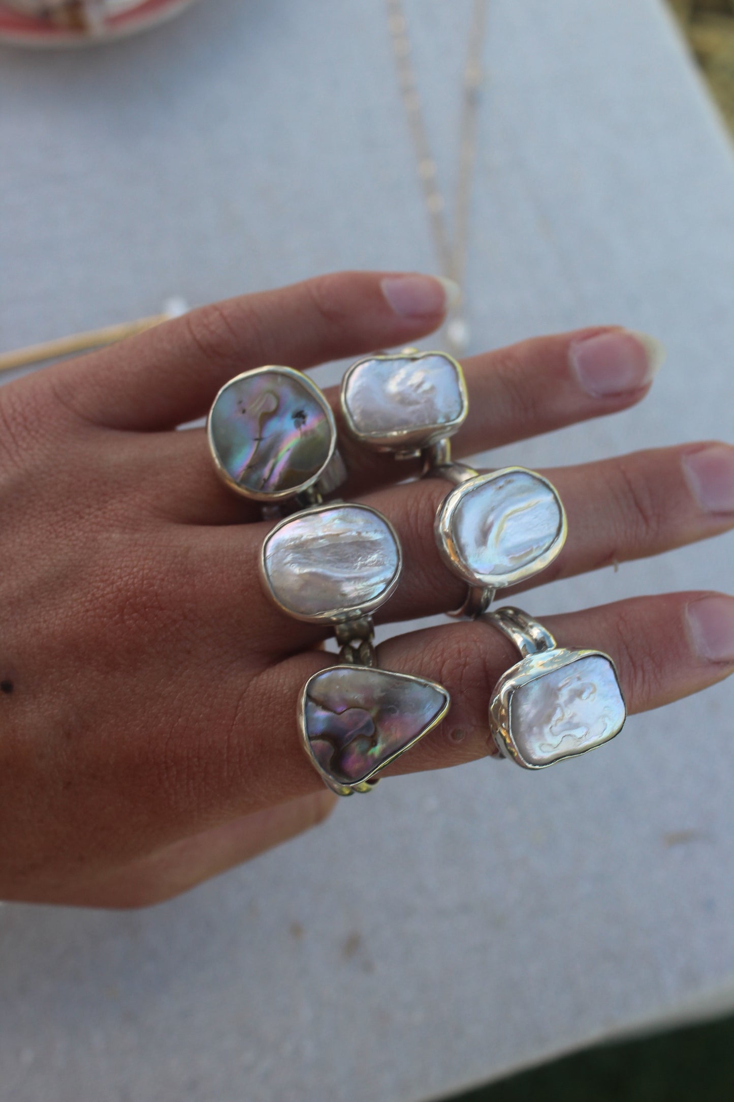 Pearl Ring - size 9