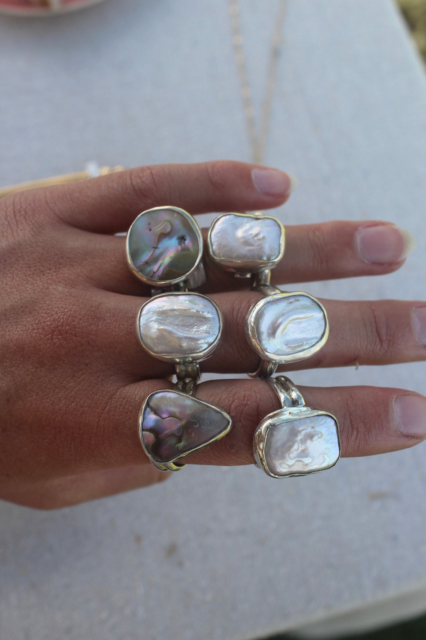 Pearl Ring - size 9