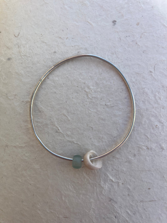 Puka Shell Bangle