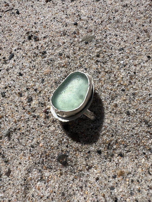 Sea Glass Ring 2