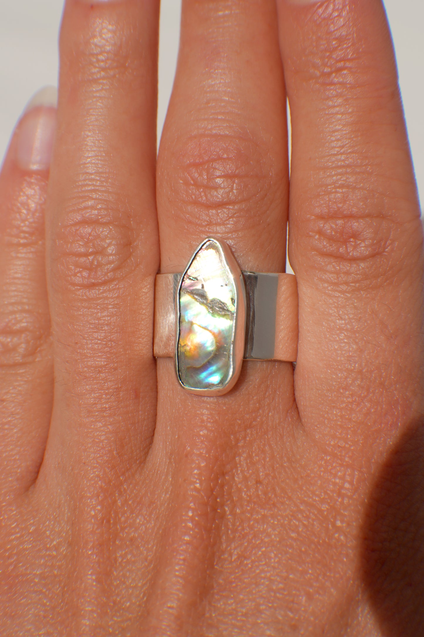 Abalone Ring 8