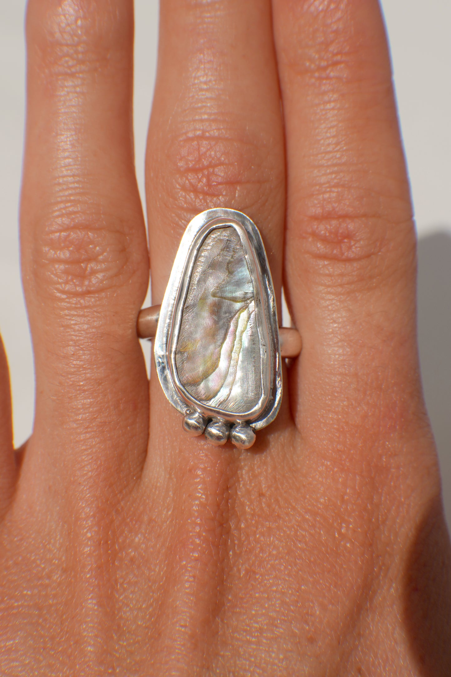 Abalone Ring 7.5