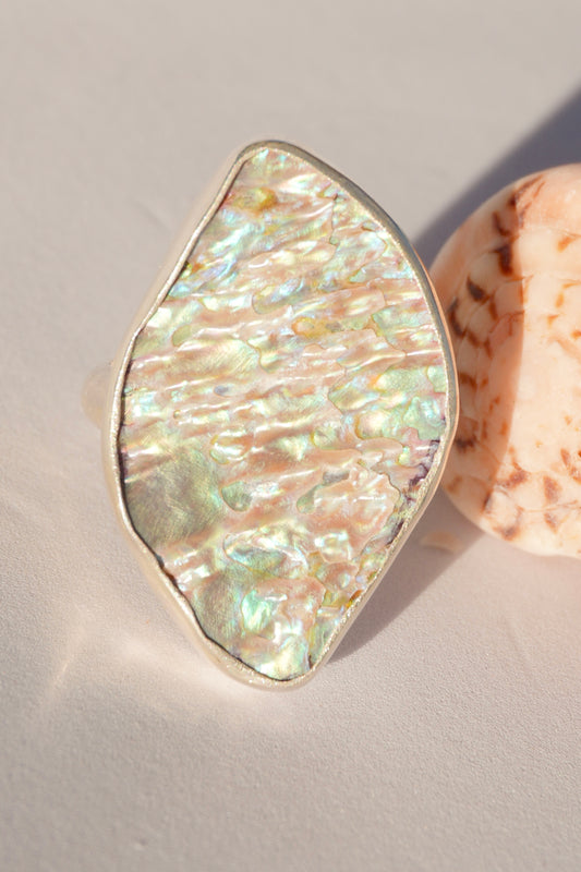 Abalone Ring 7.5
