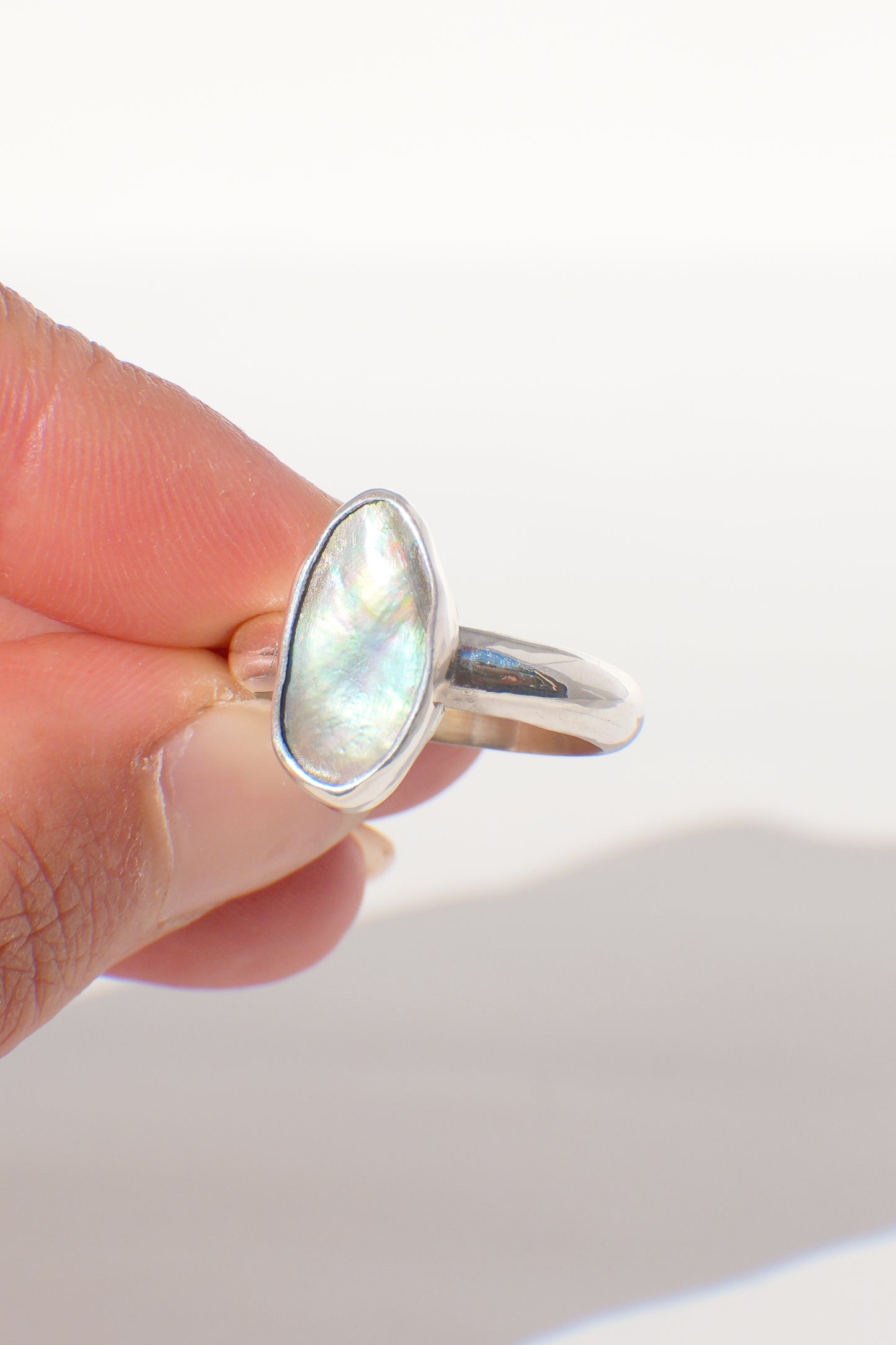 Abalone Ring 7.5